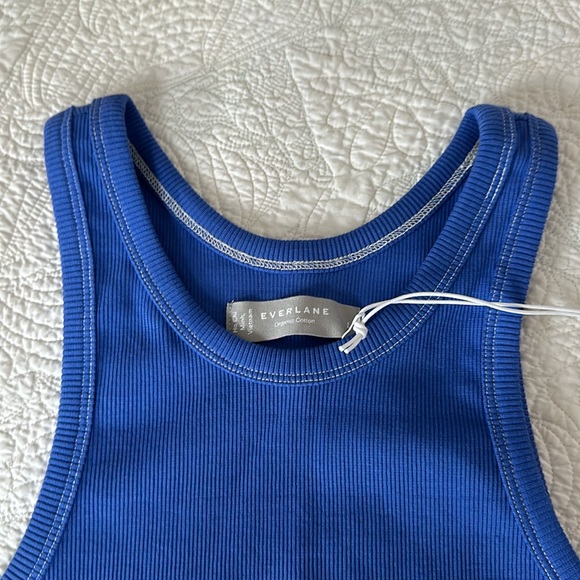 NWT Everlane Organic Cotton Racerback Tank - Picture 4 of 6